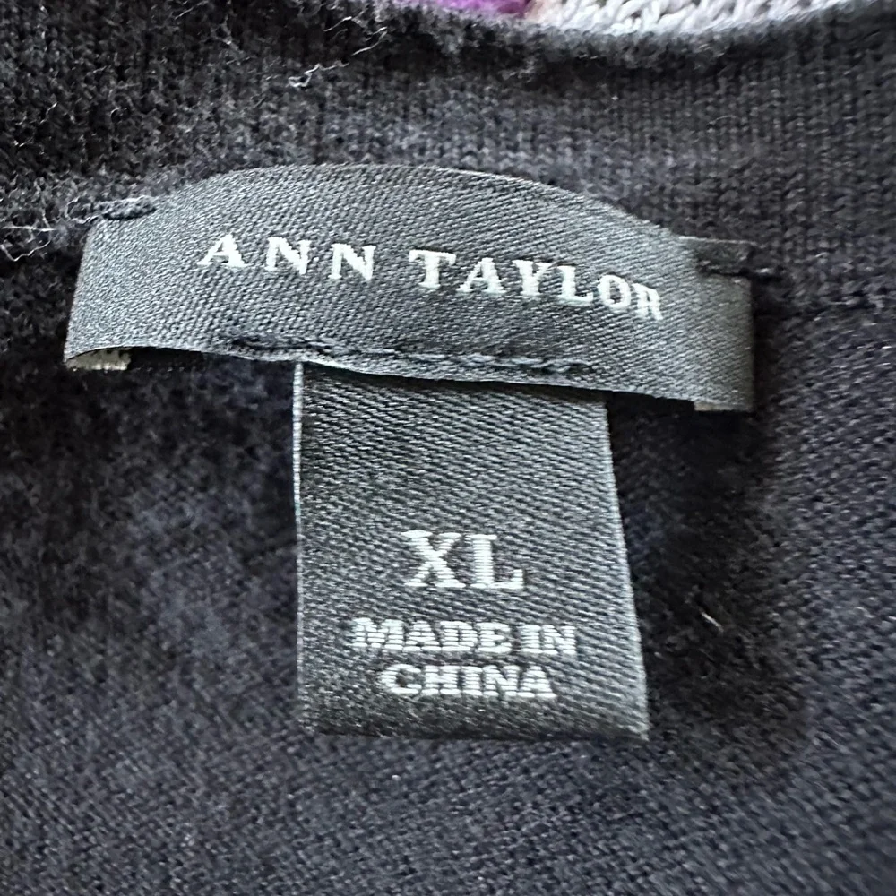 Ann Taylor Black Knit Cardigan - Picture 3 of 5